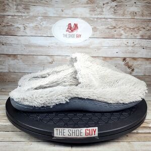 Laura Ashley Womens Size 8-9 Large Grey Slip On Slippers